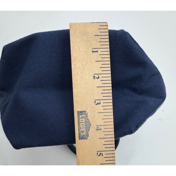 Vineyard Vines Mini Roxbury Multicolor Patchwork Canvas Tote Bag With Navy Handl - Picture 12 of 12